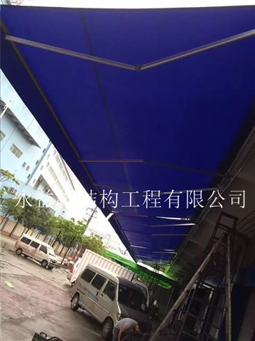 【推拉棚】东莞厂家直销户外大排档推拉棚大型活动移动仓库推拉棚定做 曲臂遮阳篷