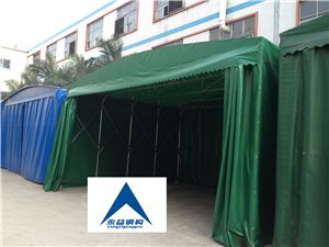 上海工厂货物仓库帐篷|大型伸缩帐篷